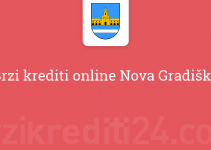Brzi krediti online Nova Gradiška