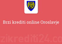 Brzi krediti online Oroslavje