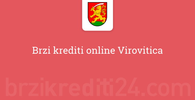 Brzi krediti online Virovitica