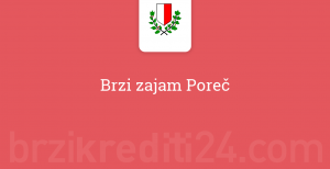 Brzi zajam Poreč