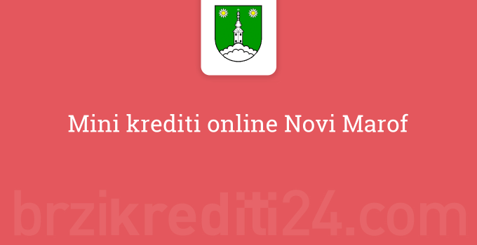 Mini krediti online Novi Marof