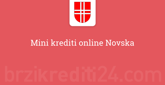 Mini krediti online Novska