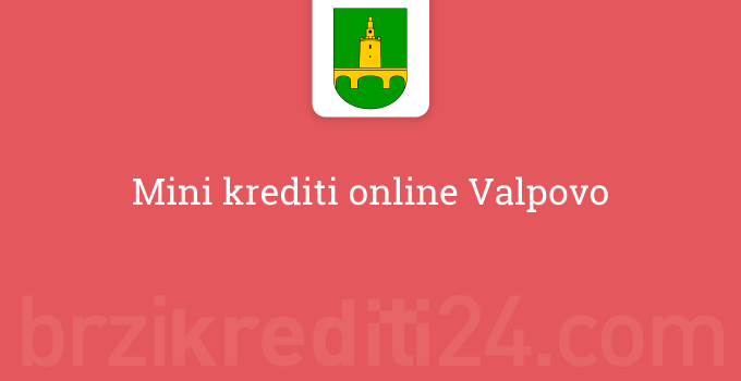 Mini krediti online Valpovo