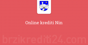 Online krediti Nin