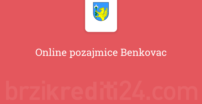 Online pozajmice Benkovac