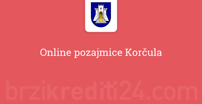 Online pozajmice Korčula