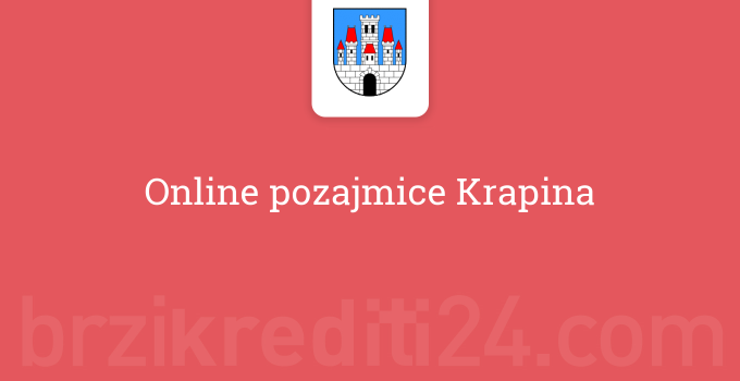 Online pozajmice Krapina