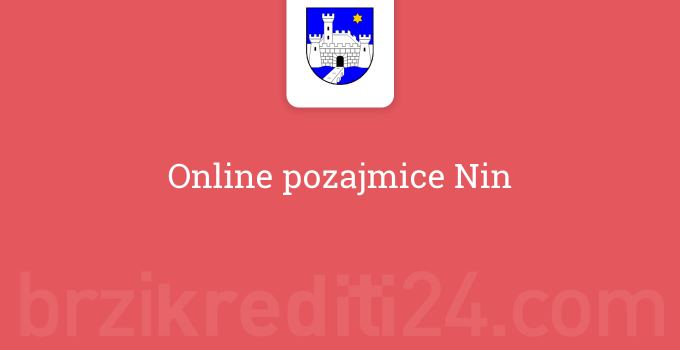 Online pozajmice Nin