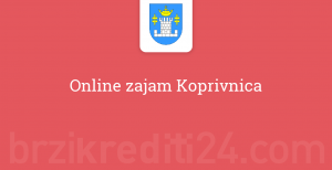 Online zajam Koprivnica