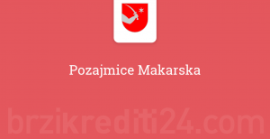 Pozajmice Makarska