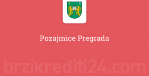 Pozajmice Pregrada