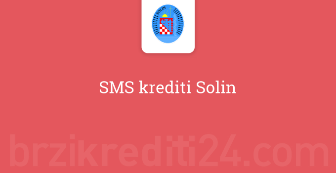 SMS krediti Solin