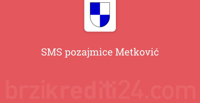 SMS pozajmice Metković