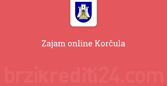 Zajam online Korčula